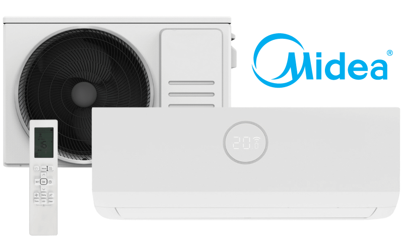 Get a new Midea Eco Single Split Unit for your home, fully-fitted from £1950