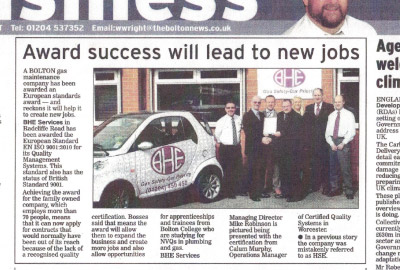 BHE Gas Services Image | 50 Years of BHE Services